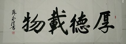 苏永强,中国书画家协会会员书法