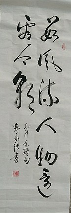 苏永强,中国书画家协会会员书法