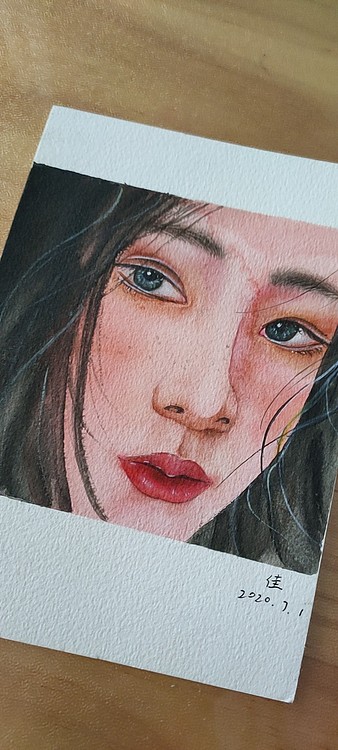 贾佳水彩