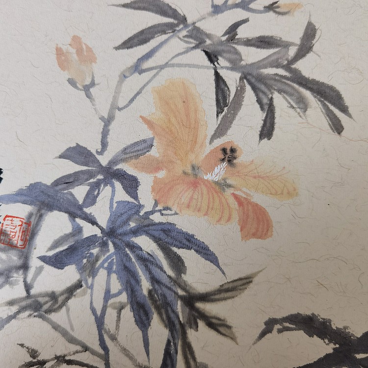 何方祺花鸟小品