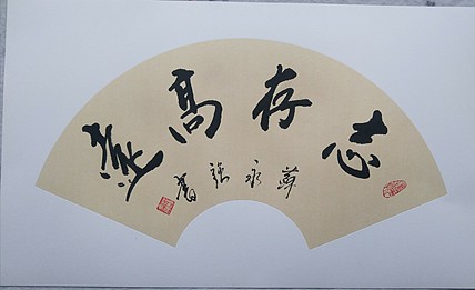 苏永强,中国书画家协会会员书法