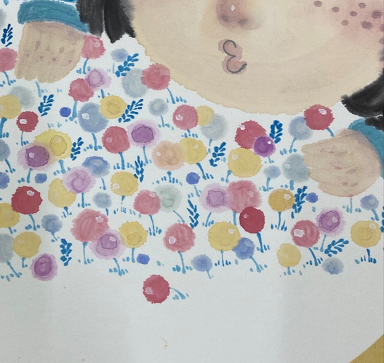 霍金云南师范大学国画系硕士 霍金 精品国画