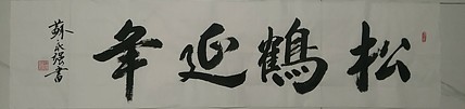 苏永强,中国书画家协会会员书法