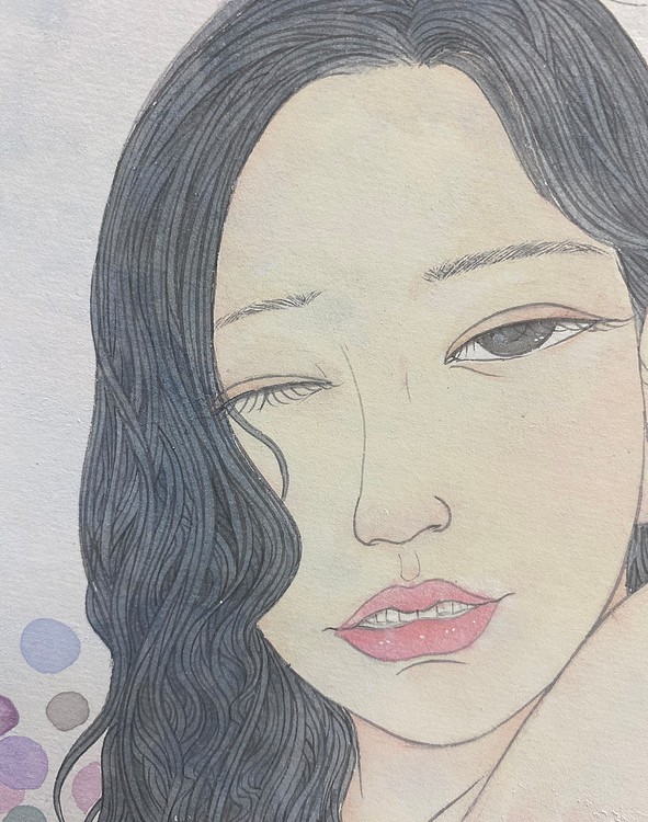 霍金云南师范大学国画系硕士 霍金 精品国画