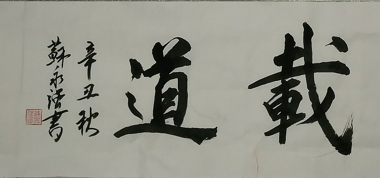 苏永强,中国书画家协会会员书法