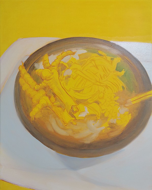 艺品万家签约艺术家凌标《我的午餐》