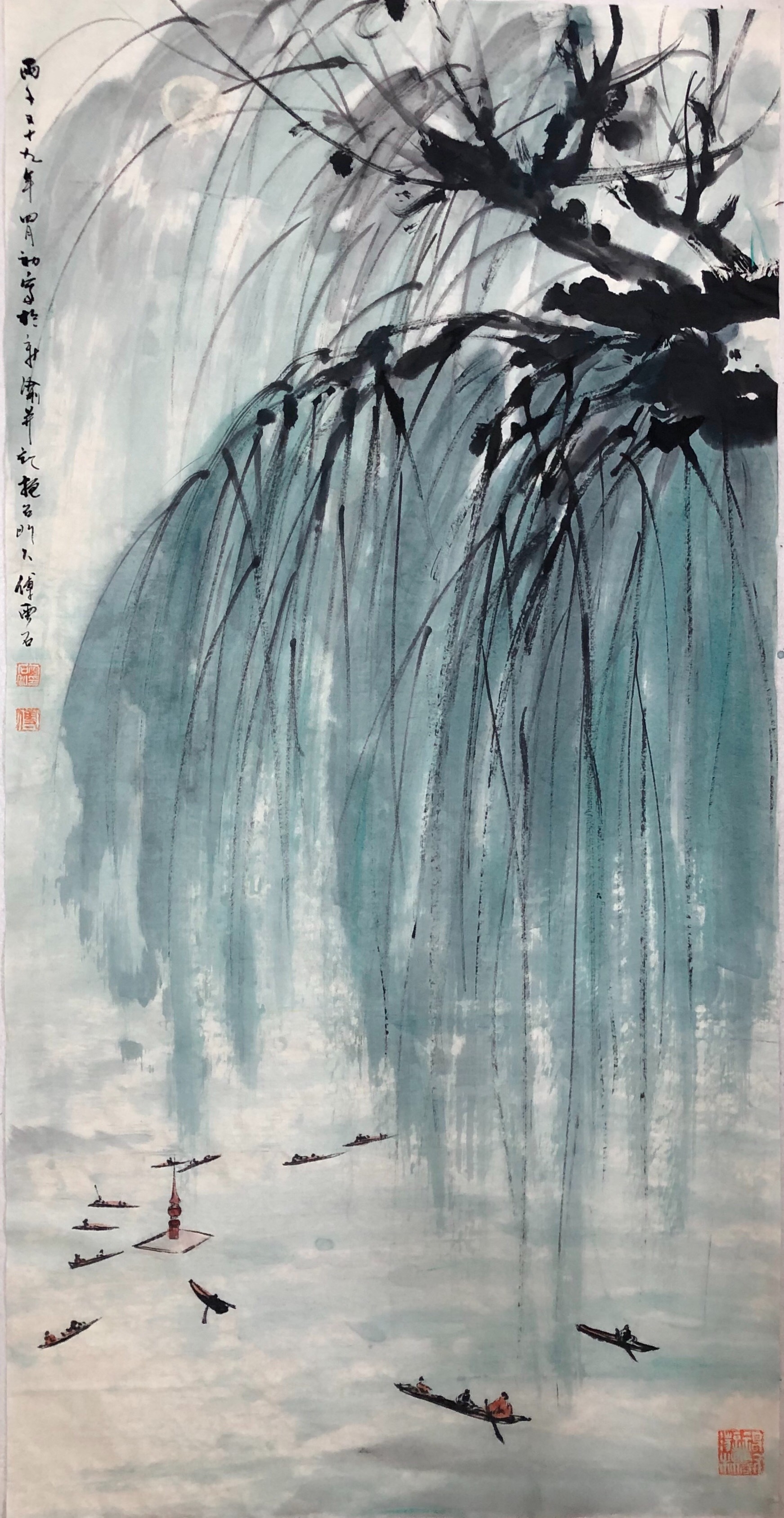 傅云石山水画作品赏析 | 唯美浪漫 感染人心【博宝资讯】