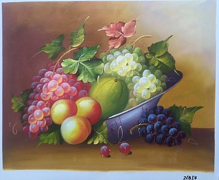 八方艺术 油画《水果》