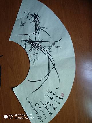 梁月&lt;兰花&gt;
