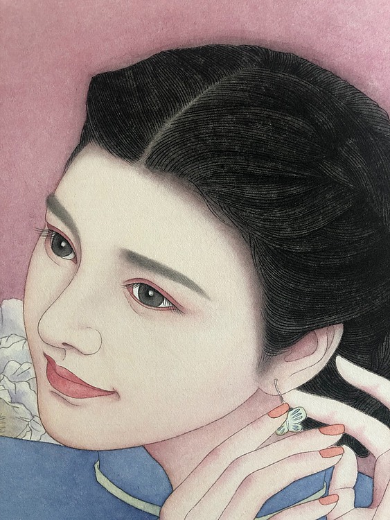 中央美术学院硕士   夏莹莹   美人记