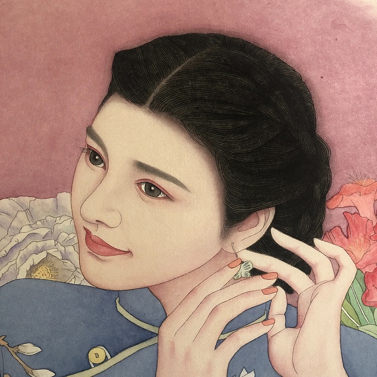 中央美术学院硕士   夏莹莹   美人记