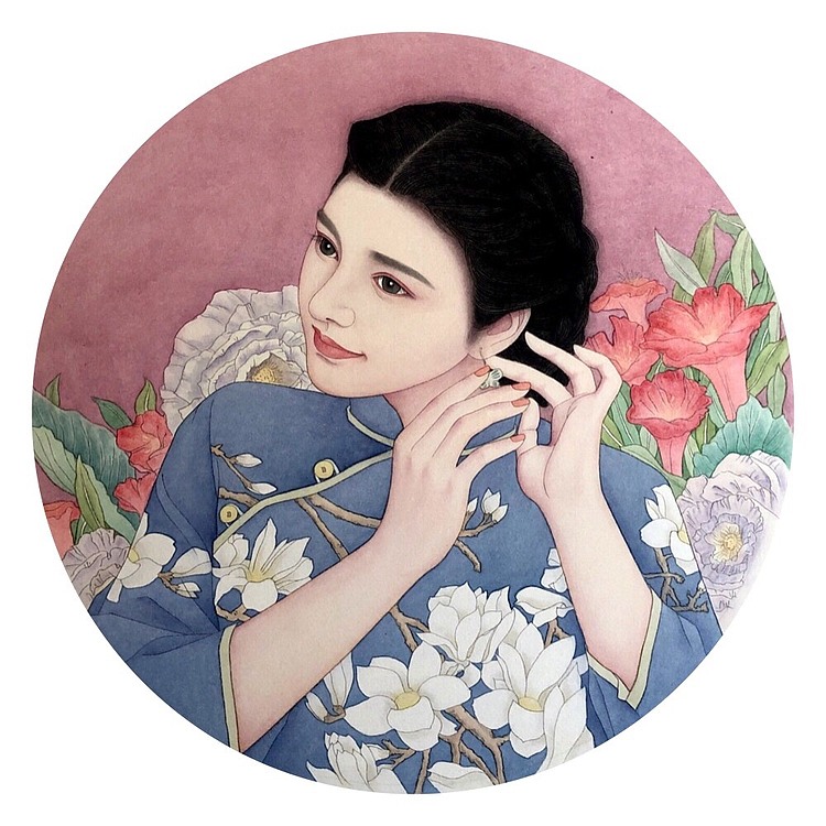 中央美术学院硕士   夏莹莹   美人记