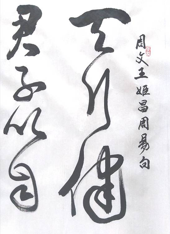 【做客中央电视台实力书法家飘逸墨人僧桂起】