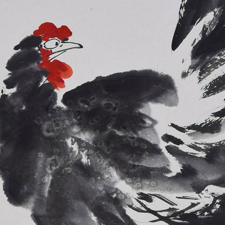 中国新水墨画院院长 邵戈 《吉祥年》