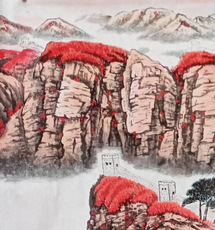 风水画大师王道莲作品：万里宏图