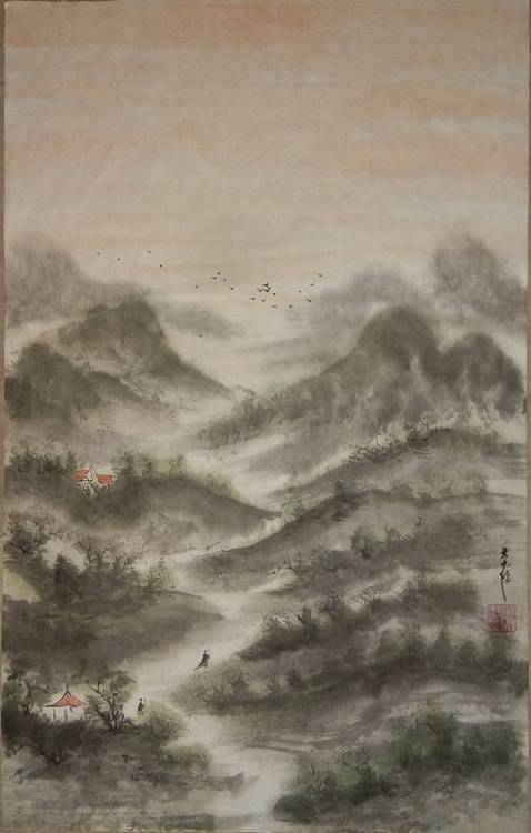 中国当代实力派美术家  大柱  蓟州