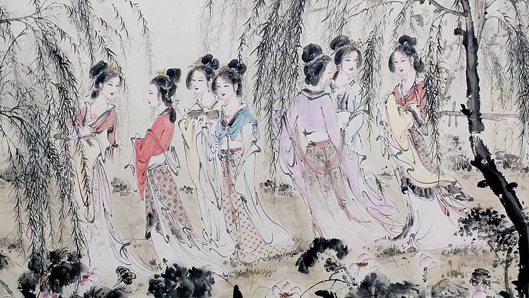 刘静云.丽人行