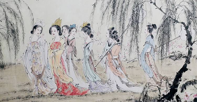 刘静云.丽人行