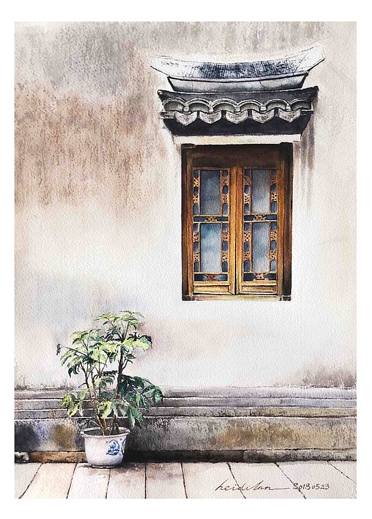 窗1