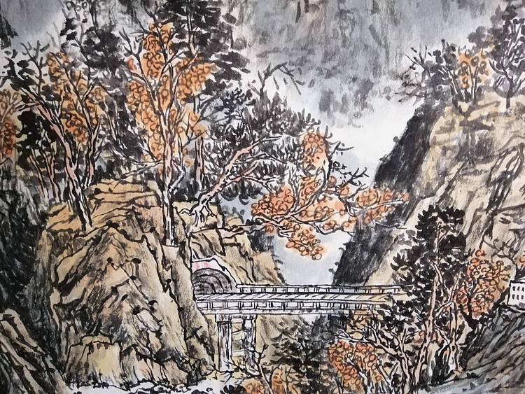 河北省美术家会员杜献军国画