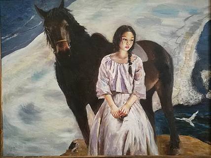 中国油画创作研究院常务副院长邱野.<识途空间>