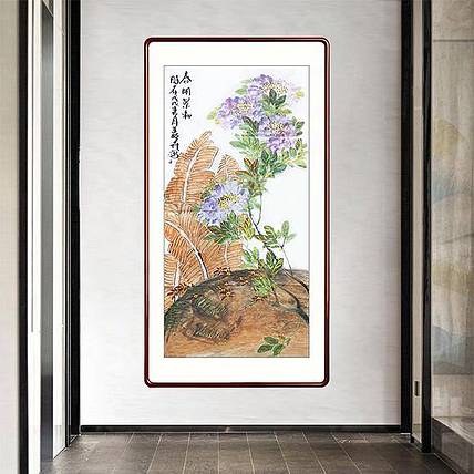 王晓卉花鸟作品《春明景和》