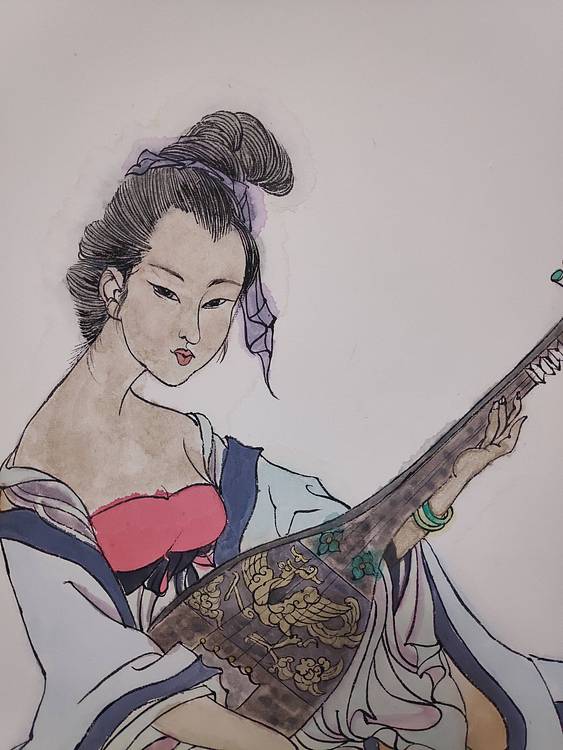 王新仕女