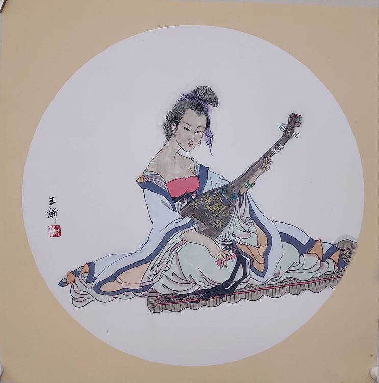 王新仕女