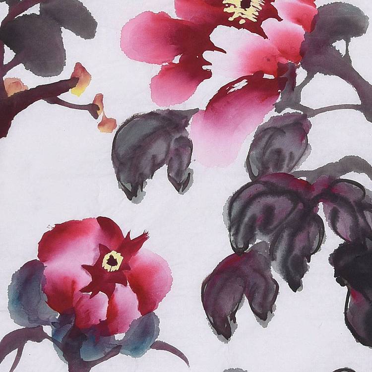 职业画家 韩德继《贵紫娇红》