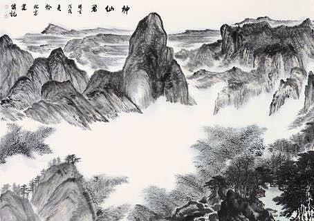 中美协会员，中国人民大学画院导师潘建博