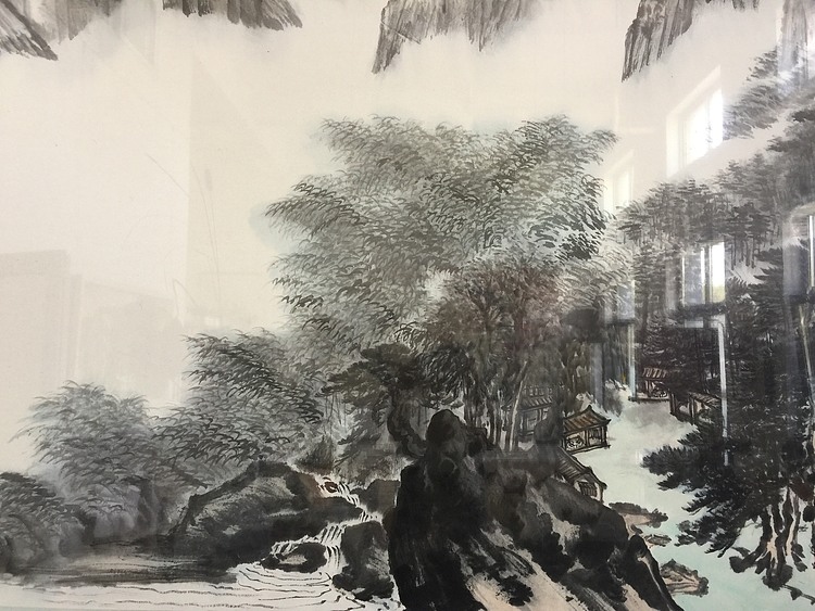 中美协会员，中国人民大学画院导师潘建博
