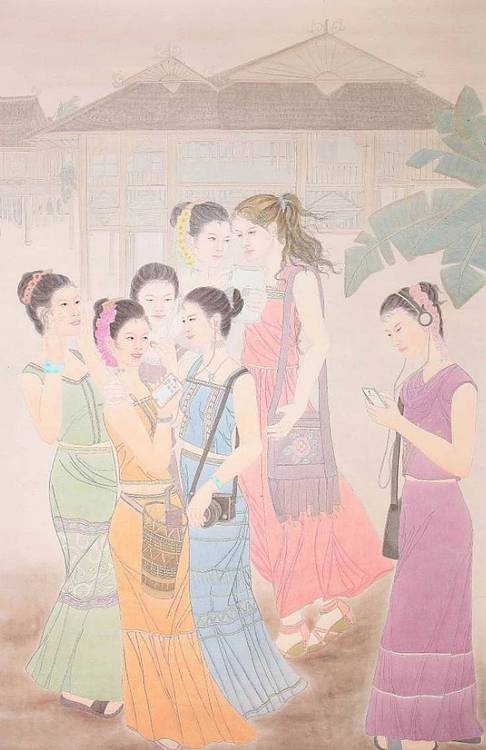 中国美术家协会会员贺子艺创作作品