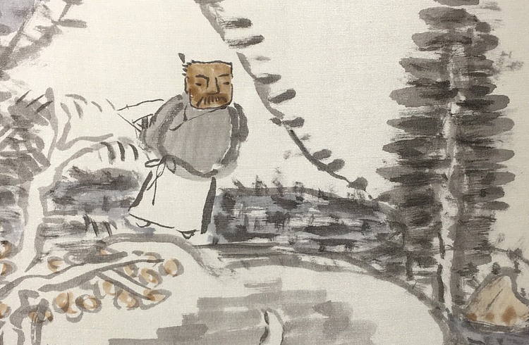 水中月