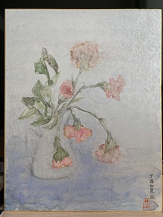 银卡纸 康乃馨