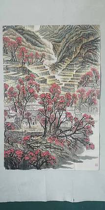 焦同洲    秋山人家