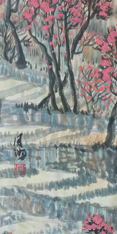 焦同洲    秋山人家