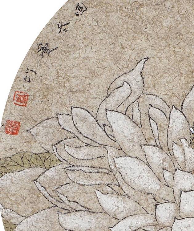 中美协会员    周曼竹    冰心不染尘