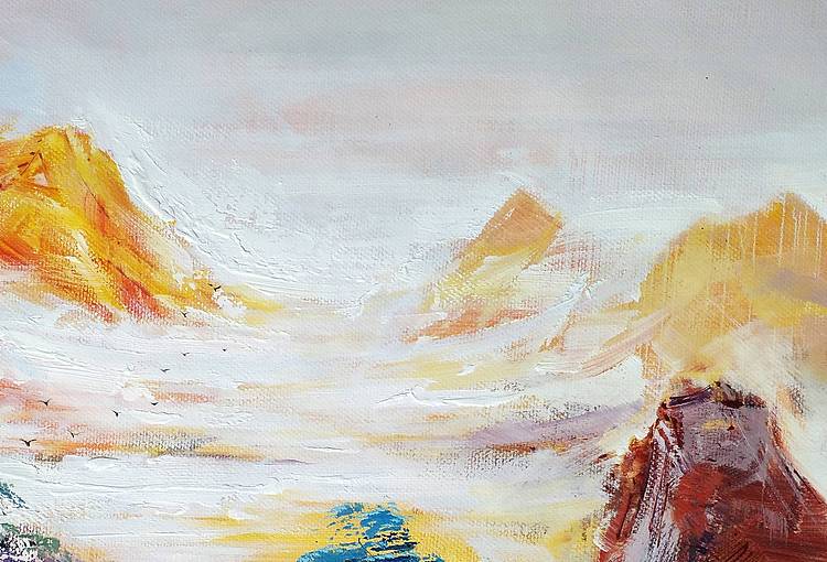 油画【山水2】