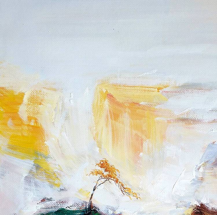 油画【山水】
