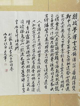 中国书法家协会会员王大军书法