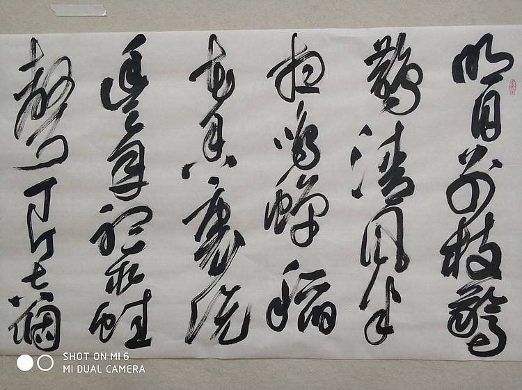 巨幅&mdash;&mdash;黄业彬 中书协会员 国家艺术基金书法创作人才