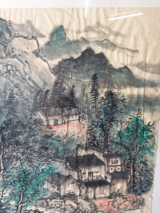 省美协会员，邓忠付(石风)家园图