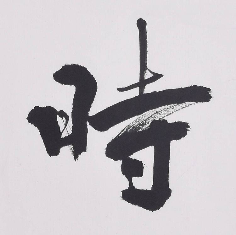 中国楹联学会书法委员会委员 骆罡《与时俱进》