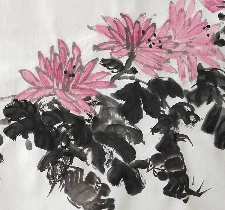淯滢  菊香蟹肥
