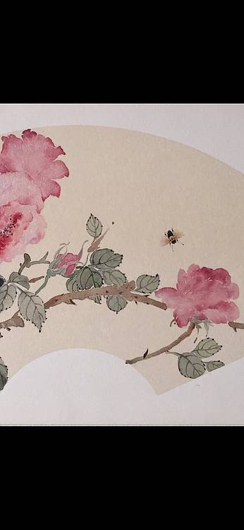 央美硕士 王珍 花鸟作品