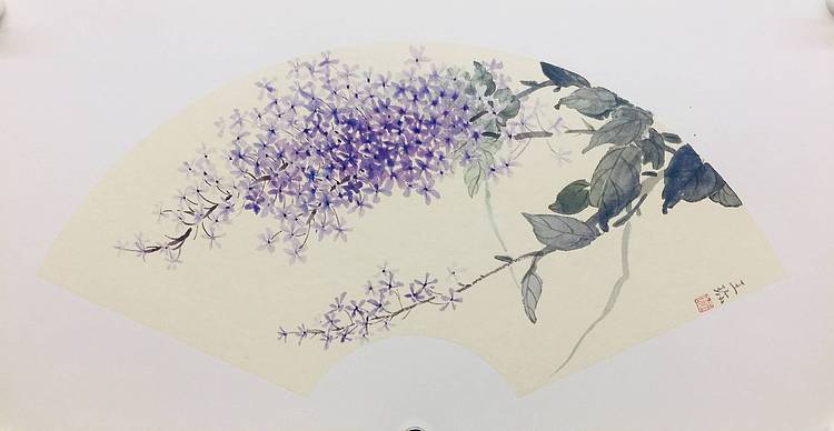 央美硕士 王珍 花鸟作品