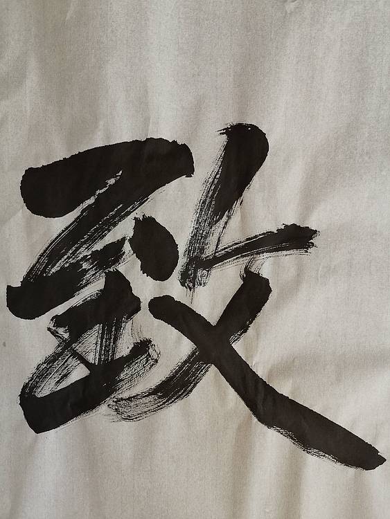 张成生  军旅书法家  大校书法行书精品