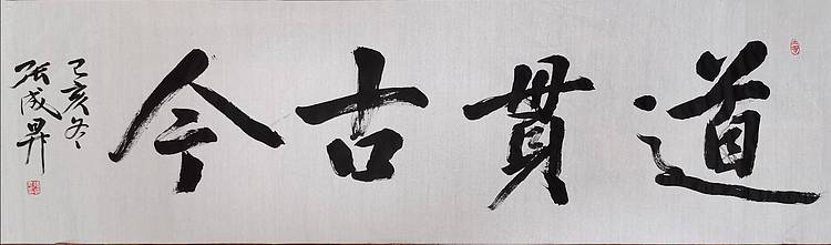 张成生  军旅书法家  大校书法行书精品