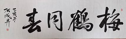 张成生  军旅书法家  大校书法行书精品