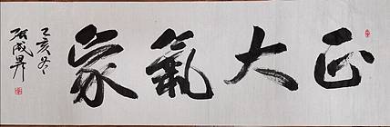 张成生  军旅书法家  大校书法行书精品